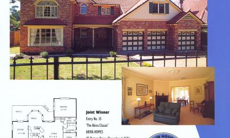 1997 Joint Winner: Contract Houses $200,001 - $300,000